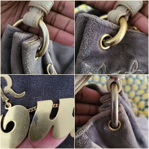 Juicy Couture "Live for Couture" Hobo Bag + Wallet - Picture 10 of 15